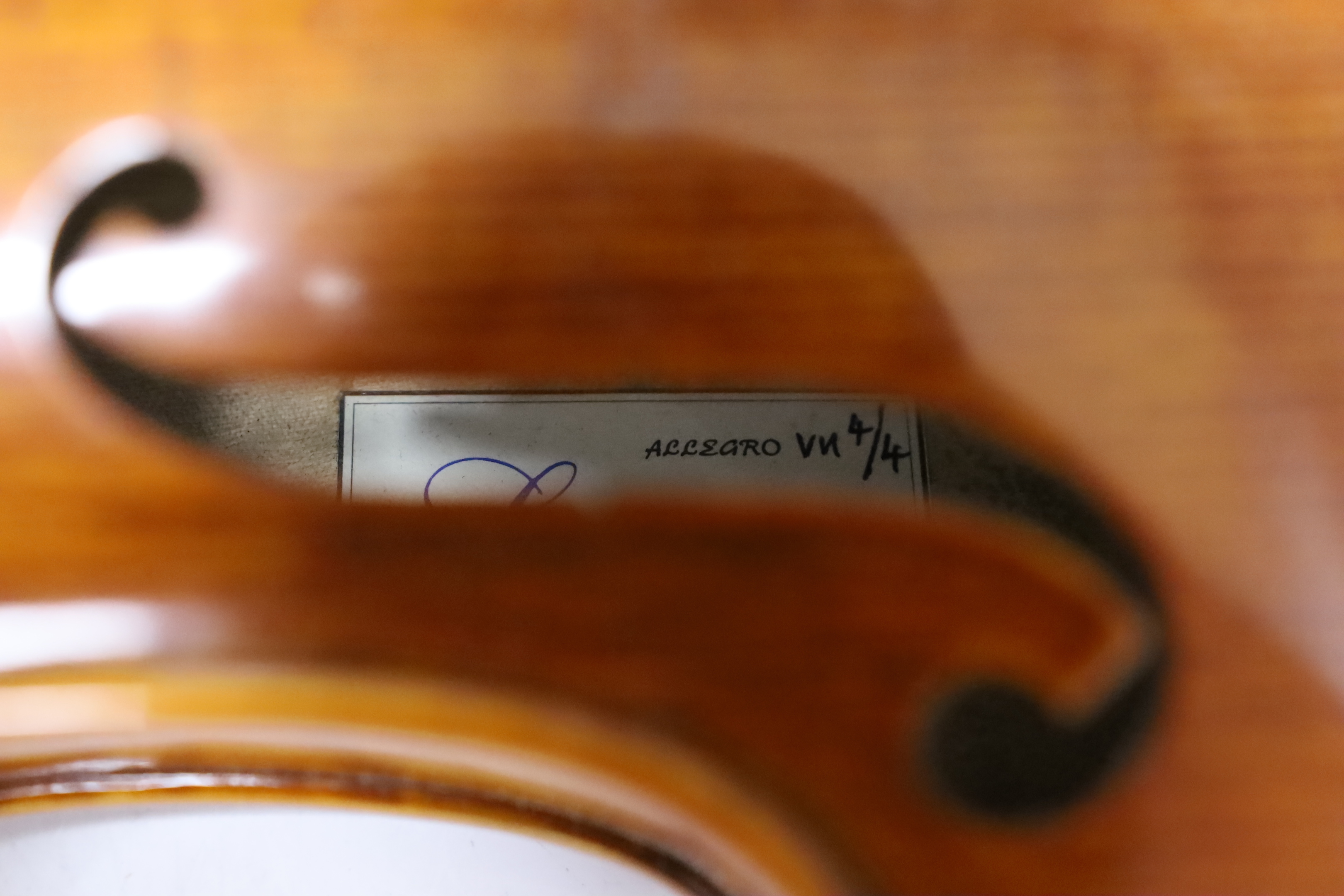 A violin by Luthers, Paris in fitted case